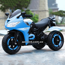 Детский мотоцикл M 3683 L-4, кожаное сиденье